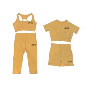 GAF, conjunto de Yoga sin costuras para mujer, ropa de gimnasio, mallas sin costuras para Fitness, sujetador, conjuntos de entrenamiento de etiqueta privada, conjunto de ropa de Yoga para gimnasio - Product Image 1