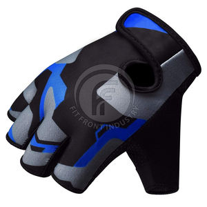 Gants de musculation demi-doigts en cuir légers et respirants pour la gym et la musculation (unisexe) - Product Image 4