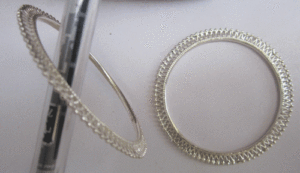 Brazalete de Plata de Moda - Product Image 1