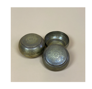 Hot Design Laiton Chapati Box Hôtel Table Ware Meilleur Chapati Conteneur Forme Arrondie Fournisseur De Fabrication Indienne - Product Image 3