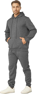 Men Tracksuits Piece Casual Long Sleeve Sweatsuits Athletic Hoodie and Sweatpants Set <b>Jogging</b> <b>Suit</b> - Product Image 3