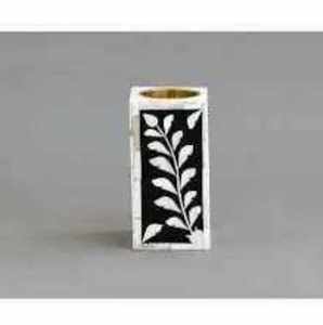 Quemador de Incienso de Diseño Simple, Fabricación India, Incrustaciones de Hueso de Lujo, Diseño Atractivo, Hecho en India - Product Image 1