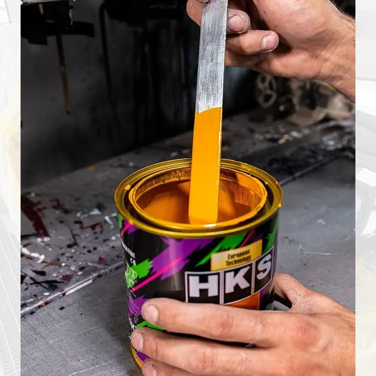 Laranja pintura do carro cores, amostra de pintura automotiva refinação pintura automática