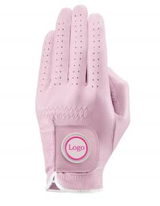 Gants de golf en cuir véritable antidérapants pour hommes GEO BROTHERS GB-01g avec design personnalisé de la paume pour une prise douce lors des coups de golf - Product Image 1