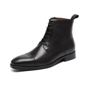 Bottes de travail avec soutien et talon antidérapant pour hommes, chaussures de travail et de marche en plein air - Product Image 2