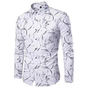 Personnalité personnalisée Design Chemise occidentale de haute qualité à imprimé floral T-shirt surdimensionné en pur coton à la mode pour femmes - Product Image 5