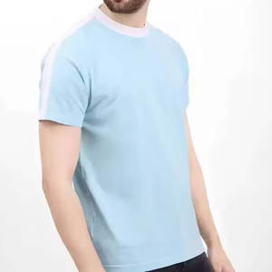 Venta al por mayor 180gsm productos más vendidos en Pakistán hecho caliente gimnasio camiseta diseño hombres nueva moda peso ligero hombres gimnasio camisetas - Product Image 5