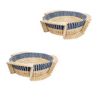 Special Design Eco-Friendly Seagrass Serving Fruit Bowl Home Party Decor Bohemian Style Lightweight Non-Toxic <b>Cheap</b> Price - Product Image 3