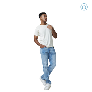 T-shirt unisexe Dry Fit imprimé uni en coton et polyester, maille respirante 180 GSM, anti-boulochage, anti-plis, anti-rétrécissement, séchage rapide - Product Image 4