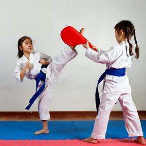 Ropa de entrenamiento para deportes al aire libre para hombres, objetivo de pie volador, Taekwondo, boxeo, almohadillas de enfoque de lucha, Material de cuero PU, combate ganador - Product Image 4