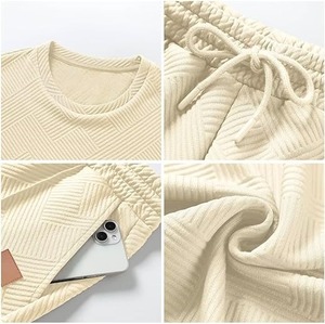 Vente en gros Ensemble 2 pièces short d'été de haute qualité pour hommes Vêtements de sport personnalisés pour la gym Survêtements Jogging Ensembles 2 pièces pour hommes - Product Image 3