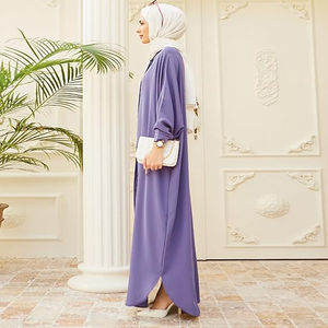 Abaya à prix raisonnable, en matériau hautement durable, vêtements traditionnels, vêtements décontractés pour femmes musulmanes, abayas compatibles avec le hijab - Product Image 5