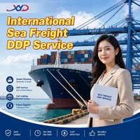 Service de transport maritime de fret de la Chine vers l'Europe DDP porte-à-porte LCL + Expédition express, transit en 20-30 jours, assurance transport