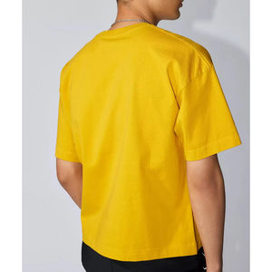 T-shirt personnalisé OEM 230 g/m², mélange 85 % coton 15 % polyester, t-shirt brodé personnalisé, t-shirt en mélange doux de polyester - Product Image 2