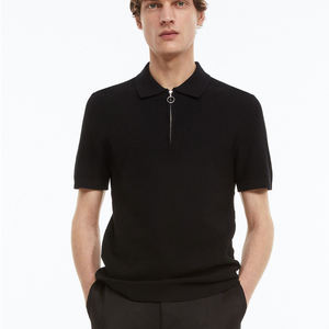 T-shirts polo de golf pour hommes en polyester 100% Polo à manches courtes uniforme personnalisé avec logo personnalisé imprimé produits Offre Spéciale - Product Image 1