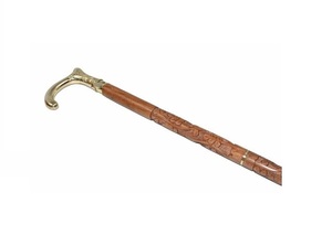 Nueva estaca para caminar con Forma de cara de caballo de alta venta con mango de fundición de latón Nuevo bastón para caminar Nuevo último bastón de viaje - Product Image 5