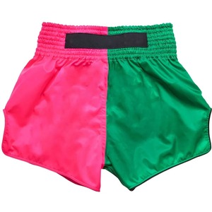 กางเกงมวยไทยสีพิเศษสำหรับฝึกซ้อมมวย-ใส่สบาย ระบายอากาศได้ดี แห้งเร็ว เอวยางยืดพร้อมโลโก้ด้านหน้า - Product Image 1