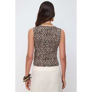 Camiseta sin mangas con detalle de cinta - Product Image 5