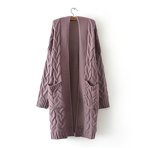 <span class=keywords><strong>Cardigan</strong></span> Invernale da <span class=keywords><strong>Donna</strong></span>, Lunghezza Regolare, Stile Casual e Comodo, con Tasche, Caldo e Confortevole, con Ricami - Product Image 3