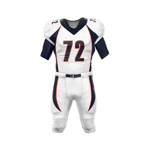 Maillot de football américain par sublimation, ensembles d'uniformes tendance à bas prix, uniformes d'entraînement pour jeunes en gros au design personnalisé - Product Image 5