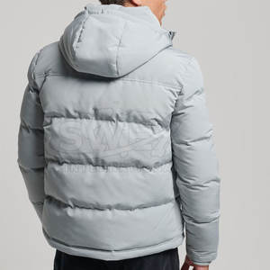 Casual Style Outdoor Men's Down Filled <b>Bubble</b> Winter Jacket For Men's Solid Color <b>Top</b> Selling High Quality <b>Bubble</b> Winter Jacket - Product Image 3