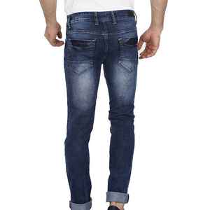 2025 nuevos pantalones vaqueros de alta calidad para hombre, pantalones vaqueros informales de corte suelto para hombre, Pantalones rectos de cintura alta de gran tamaño para hombre, fabricante apilado - Product Image 4