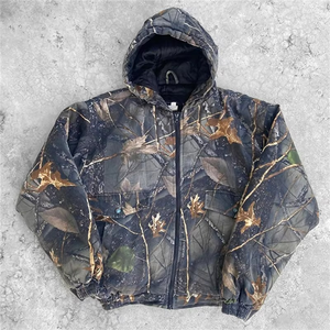 Sudadera con capucha Fabricante Personalizar Caza Sudadera con capucha Heavyweight All Over Digital Real Tree Impreso Sudadera con capucha Hombres - Product Image 2