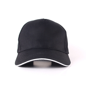 Unisex 5-Panel Street Style Baseball <b>hats</b> <b>Promotion</b> Outdoor Sports <b>Hat</b> in Black Made of Polyester/Cotton - Product Image 3