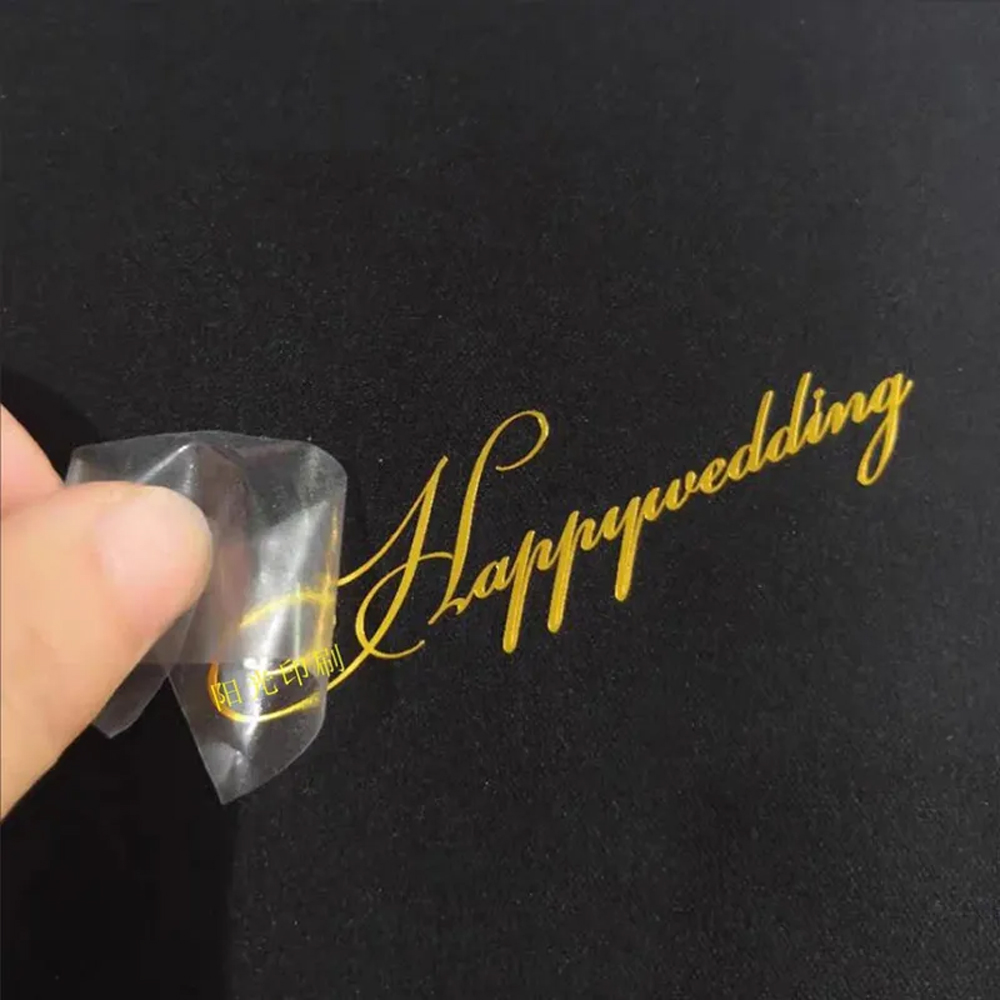 Custom 3D Adhesive Metal Transfer Printing High-Quality & Durable Perfect Metallic UV Label Sticker for Your Business