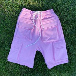 Pantalones Cortos para Hombre, Personalizados con Logotipo, Estilo Vintage, Cintura Media, 100% Algodón, Costura Interior de 5 Pulgadas, Cierre con Cordón, Ecológicos y Transpirables - Product Image 2