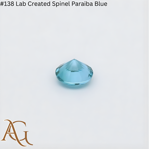 Espinela Cultivada en Laboratorio # 138 Esferas de Espinela Azul Paraíba Creadas en Laboratorio, Material Sintético de Fusión por Llama, Simulación de Materia Prima - Product Image 6