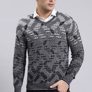 Pulls pour hommes en coton 100% respirant, nouveau design, pour la saison hivernale, dernière mode, tricot hip-hop, design OEM - Product Image 4