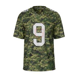 Custom American Football Jersey <b>Orange</b> Mesh Breathable Tackle Twill Number Pro Team Uniform Youth Adult Full Sublimation - Product Image 6