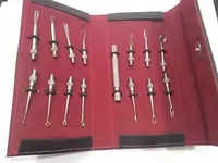 Kit professionnel d'extraction de points noirs et d'acné en acier inoxydable – Outils pour éliminer les comédons