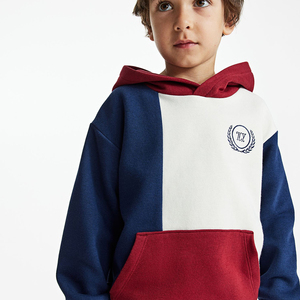 Survêtement en polaire tech jaune en coton polyester avec logo de marque personnalisé pour garçons, sweat à capuche zippé complet, jogging, pantalon de survêtement - Product Image 1