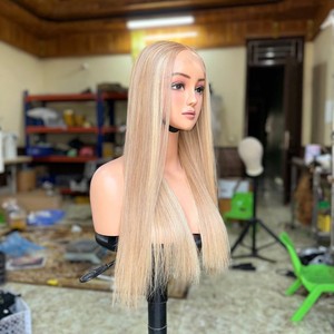 Pelucas de cabello humano vietnamita de calidad superior, peluca recta de hueso, pelucas frontales de encaje sin pegamento, cabello crudo de Vietnam - Product Image 2