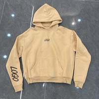 Sweat à capuche kaki pour homme, personnalisable avec logo imprimé sur la poitrine et la manche, poche kangourou, coupe oversize, style streetwear, pour grossistes et fournisseurs en gros, direct usine