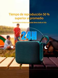 Enceinte portable sans fil avec éclairage LED RVB, Assistant Google, son stéréo compact, batterie, prise en charge USB et carte TF - Product Image 4