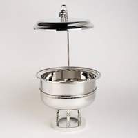 Royal Trending Kraft World Edelstahl-Chafing Dish Premium Eleganter Buffet-Server Umweltfreundlich Gasbetrieben 4L Kapazität für