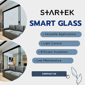 STARTEK Switchable PDLC Glass <b>Film</b> for Garage Privacy Windows - Product Image 4