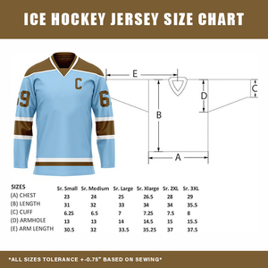 Vêtements de sport de hockey sur glace personnalisés de haute qualité, nom de l'équipe, numéro, impression par transfert thermique, 100% polyester, séchage rapide, respirant, service OEM - Product Image 6