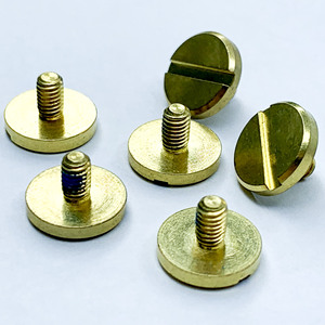 สลักเกลียวหัวกลมหัวแบนขนาดใหญ่สลักเกลียวแบบเกลียวทำจากทองเหลืองสำหรับแผงตกแต่ง M2-M10ฮาร์ดแวร์เวียดนาม - Product Image 3