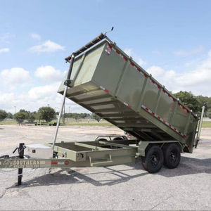 รถพ่วงบรรทุกแบบดัมพ์สำหรับรถยนต์ ขนาด 7' x 14' 48 นิ้ว ด้านสูง - Product Image 1