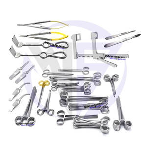 Juego de Instrumentos Quirúrgicos Cardíacos de 117 Piezas, Herramientas de Cardiología de Acero Inoxidable de Alta Calidad, Productos Superiores de Alta Calidad Wenquar - Product Image 1