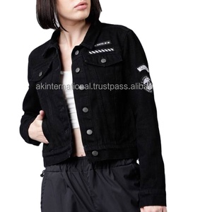 Spring and Autumn New Men's Denim Jacket Trending Patch Work Jacket Casual Lapel Washed Denim Jacket Wholesale and Customized - Product Image 3