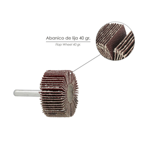 Disco Abrasivo Grana 40 Misura O/ 40 x 20 mm. - Product Image 3