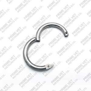 Chất lượng cao tái sử dụng thép bò gia súc mũi vòng <span class=keywords><strong>2</strong></span>.5 "dụng cụ thú y cho các trang trại gia súc và gia súc hiển thị nguồn cung cấp. - Product Image 3