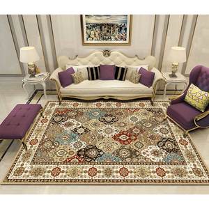 Tapis de sol personnalisé en polaire cristalline extra douce, antidérapant, à pois, imprimé floral, pour chambre à coucher - Product Image 6