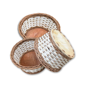 PRODUCTO SUPERIOR Asequible 100% Cajas de almacenamiento de cocina de ratán vietnamita natural para artículos del hogar - Product Image 1