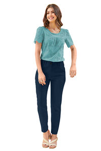 Indian Export Quality Pant Light Weight 100% Cotton Bottom Wear for Casual Use Latest Exclusive Comfortable Fabric for women - Product Image 4